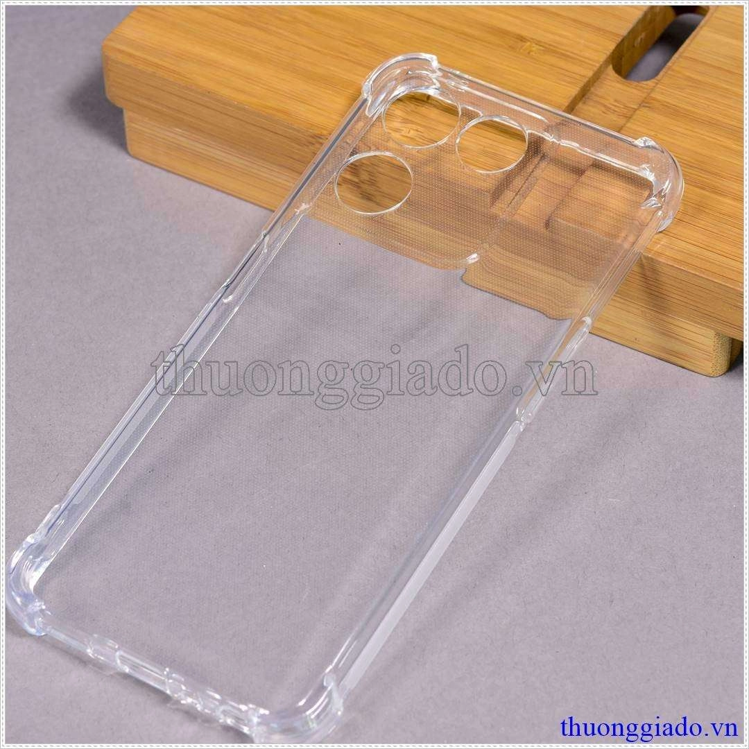 Ốp lưng dẻo OnePlus Ace Racing (Ốp lưng Silicone trong suốt tăng cường chống sốc 4 góc)